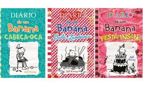 Kit Diário de um banana vol. 18, 19 e 20 - Capa dura