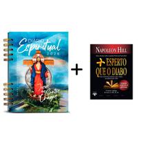 Kit, Diário Espiritual 2026 Pe. Reginaldo Manzotti Capa Terra Prometida + Mais Esperto que o Diabo, Livro de Bolso Kit, Diário Espiritual 2026 Pe. Reginaldo Manzotti Capa Terra Prometida + Mais Esperto que o Diabo, Livro de Bolso