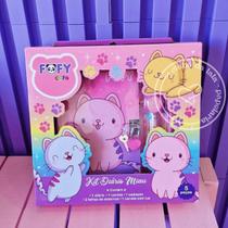 Kit diario miau - fofy