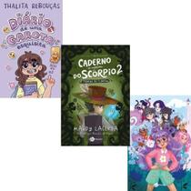 Kit Diários: Garota Esquisita + Box Princesa Desastrada + Caderno de Maldades do Scorpio 2 (3 Vol) Kit Diários: Garota Esquisita + Box Princesa Desastrada + Caderno de Maldades do Scorpio 2 (3 Vol)
