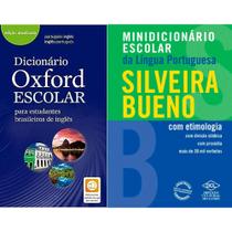 Kit Dicionários: Oxford para Estudantes Brasileiros de Inglês + Língua Portuguesa com Etimologia (Silveira Bueno) - Kit de Livros