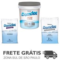 Kit Dicloro Premium 56% 10KG + 1 Repositor e 1 Alcalinizante Kit Dicloro Premium 56% 10KG + 1 Repositor e 1 Alcalinizante