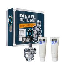 Kit Diesel Only The Brave Masculino Edt 125ml + Sg 100ml + 50ml Kit Diesel Only The Brave Masculino Edt 125ml + Sg 100ml + 50ml