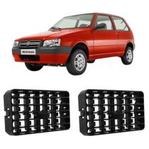 Kit Difusor Ar Central Uno Mille Até 2013 Preto