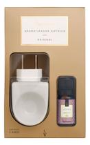 Kit Difusor Aromatizador Eletrico de Porcela Via Aroma Com Essencia 10ml Original