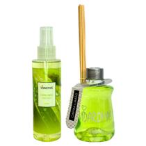Kit Difusor Aromatizador Vareta Home Spray Capim Limão Kit Difusor Aromatizador Vareta Home Spray Capim Limão