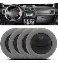 Kit Difusor de Ar Ecosport 2008 2009 2010 2011 2012 Aro Cinza