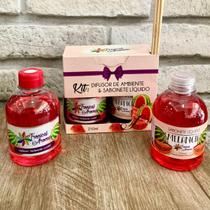 Kit Difusor de Aromas e Sabonete Líquido Melancia