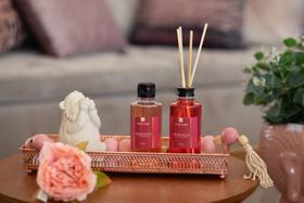 Kit Difusor de Aromas e Sabonete Perfumado Liquido Para Presentes - Morango Alecrim Canela Kit Difusor de Aromas e Sabonete Perfumado Liquido Para Presentes - Morango Alecrim Canela