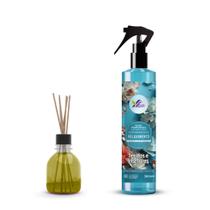 Kit Difusor de Varetas e Home Spray: Perfume Duradouro para Sua Casa