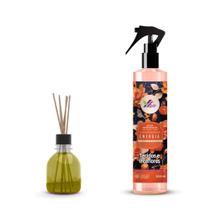 Kit Difusor de Varetas e Home Spray: Perfume Duradouro para Sua Casa