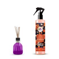 Kit Difusor de Varetas e Home Spray: Perfume Duradouro para Sua Casa