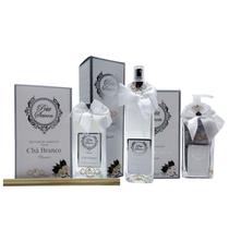 KIT Difusor de Varetas , Home Spray e Sabonete Líquido de Chá Branco