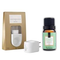 Kit Difusor Elétrico + Essência Eucalipto & Hortelã