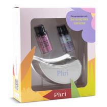 Kit Difusor Eletrico Off White e 2 Essencias Flor de Cerejeira 10 ml Lirio e Cassis 10 ml Pluri