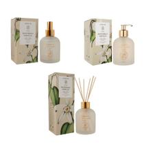 Kit Difusor + Home Spray + Sabonete Líquido Patchouli Vanilla Arabesc Lenvie Kit Difusor + Home Spray + Sabonete Líquido Patchouli Vanilla Arabesc Lenvie
