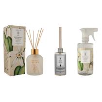 Kit Difusor + Refil + Água Perfumada Patchouli Vanilla Arabesc Lenvie Kit Difusor + Refil + Água Perfumada Patchouli Vanilla Arabesc Lenvie