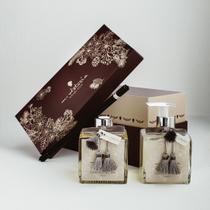 Kit Difusor Sabonete Líquido 350 ml Linha Cubo Orquídea Negra M.Victoria