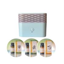 Kit difusor ultrassônico portátil+ 3 óleos essenciais Kit difusor ultrassônico portátil+ 3 óleos essenciais