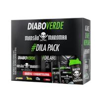 Kit Dilapack Diabo Verde Black Ice 250g Dilabol Black Coqueteleira