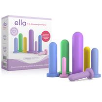 Kit Dilatador Ginecológico 7 Tamanhos Ella Coloridos