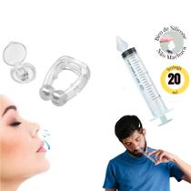 Kit Dilatador Nasal + Seringa 20ml de Lavagem Nasal Adulto - Ecommerce Farma