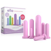 Kit Dilatadores Ginecológicos 7 Tamanhos Ella Rosa