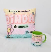 Kit Dinda Personalizado Presente Madrinha - Art Personalize