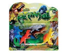 Kit Dino Pvc Grande C/ 6 Pçs - Brinquedos Pica-pau - PICA PAU