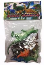 kit dinossauro de brinquedo 12 peças Dino world - AUSINI