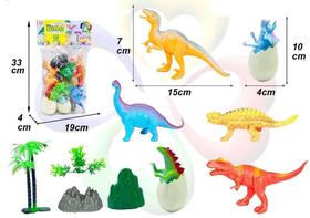 Kit dinossauros 10 peças