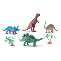Kit dinossauros com acess. na solapa