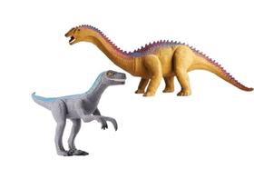 Kit Dinossauros Velociraptor e Pescoçudo - envio imediato Kit Dinossauros Velociraptor e Pescoçudo - envio imediato