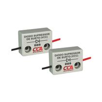 Kit Diodo Supressor de Surto DDS - Para Corrente Contínua (Vcc)