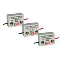 Kit Diodo Supressor de Surto DDS - Para Corrente Contínua (Vcc)