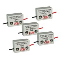 Kit Diodo Supressor de Surto DDS - Para Corrente Contínua (Vcc)