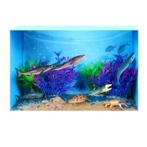 Kit Diorama Oceânico Silipull 23 Peças com Animais Marinhos Realistas Kit Diorama Oceânico Silipull 23 Peças com Animais Marinhos Realistas