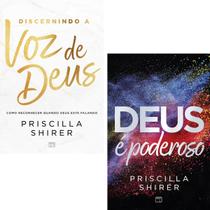 Kit Discernindo a Voz de Deus + Deus é Poderoso Priscilla Shirer Mundo Cristão