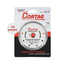 Kit Disco Corte Diamantado Porcelanato 110mm 60863 Turbo Seco Cortag Kit Disco Corte Diamantado Porcelanato 110mm 60863 Turbo Seco Cortag