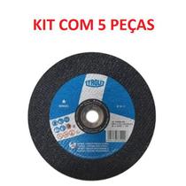 Kit Disco Corte Fino Tyrolit Basic 9 x 1.9mm 5 Peças