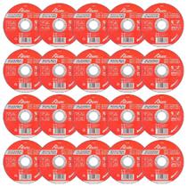 Kit Disco de Corte 4.1/2'' x 3,2mm x 7/8'' Com 20 Unidades Para Inox - Onsite