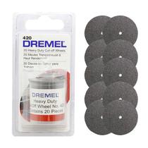 Kit Disco de Corte para Trabalho Pesado com 20 Peças 420 - Dremel