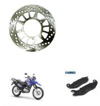 Kit Disco de Freio Dianteiro GP + Pastilhas COBREQ para XTZ Crosser 150 - Performance e Segurança Kit Disco de Freio Dianteiro GP + Pastilhas COBREQ para XTZ Crosser 150 - Performance e Segurança