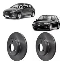 Kit Disco De Freio Dianteiro Peugeot 206 / 306 Xs 1.6 8v Cit