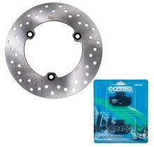 Kit Disco de Freio Traseiro Fazer 250 Abs 2018-2022 e Pastilhas Cobreq