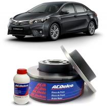 Kit Disco De Freio Traseiro Fluido 08 18 Corolla 2008 A 2018 Kit2301