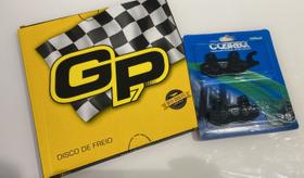 Kit Disco de Freio Traseiro GP + Pastilhas COBREQ para Yamaha XTZ 250 Lander