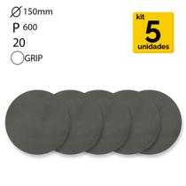 KIT Disco de Lixa Abralon 6 ''/ 150MM 600 Mirka - 5 unidades