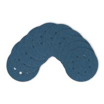 Kit Disco de Lixa com tiras autocolantes 125mm 5 Grão 40 para Lixadeira Roto Orbital 10un