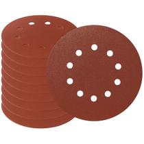 Kit Disco de Lixa Com tiras autocolantes 225mm - Gr.100 Com 10 Unidades (243,0045) - Rocas
